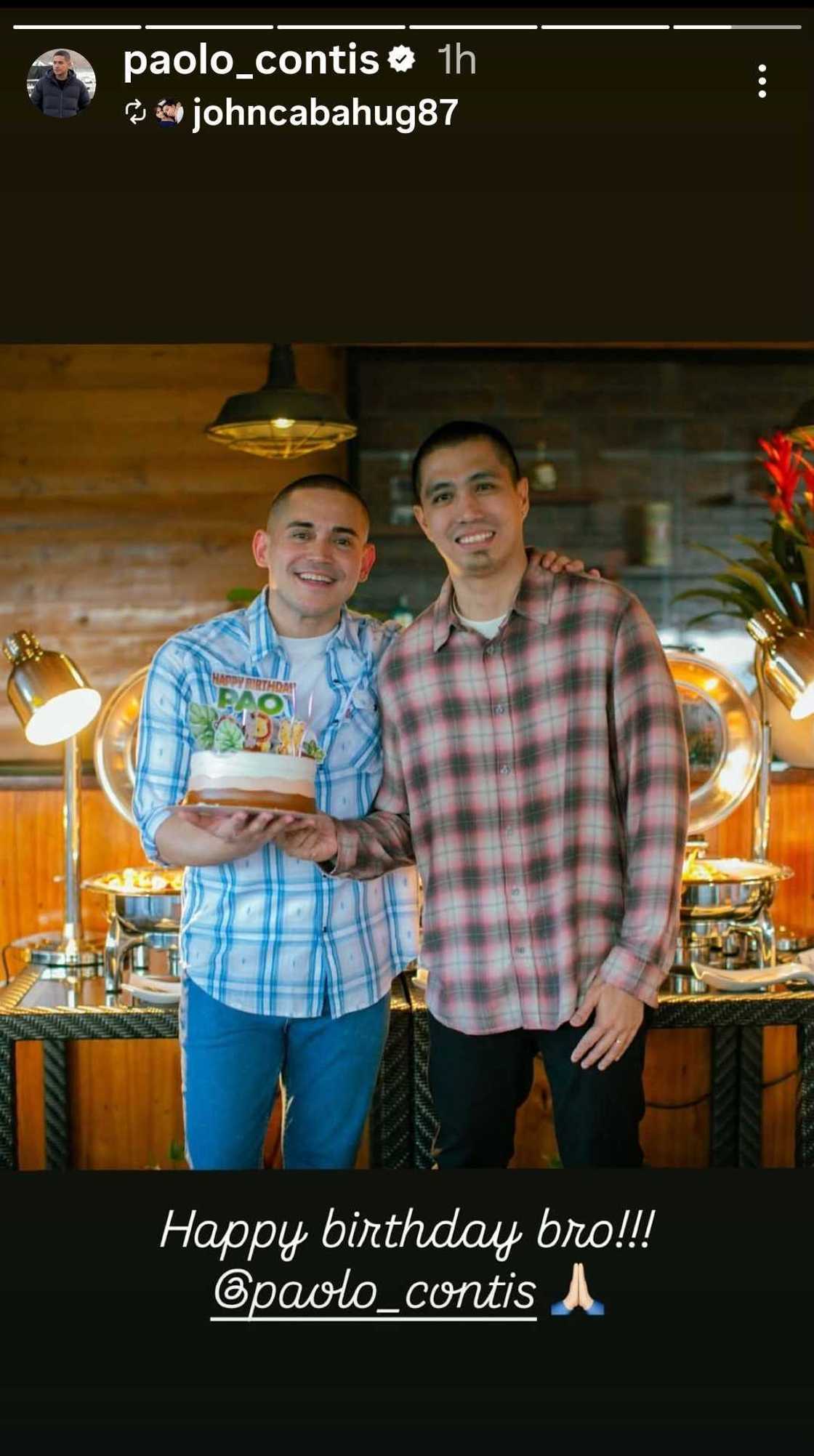 Paolo Contis, nakatanggap ng birthday greeting mula sa mister ni Lian Paz Paolo Contis, nakatanggap ng birthday greeting mula sa mister ni Lian Paz