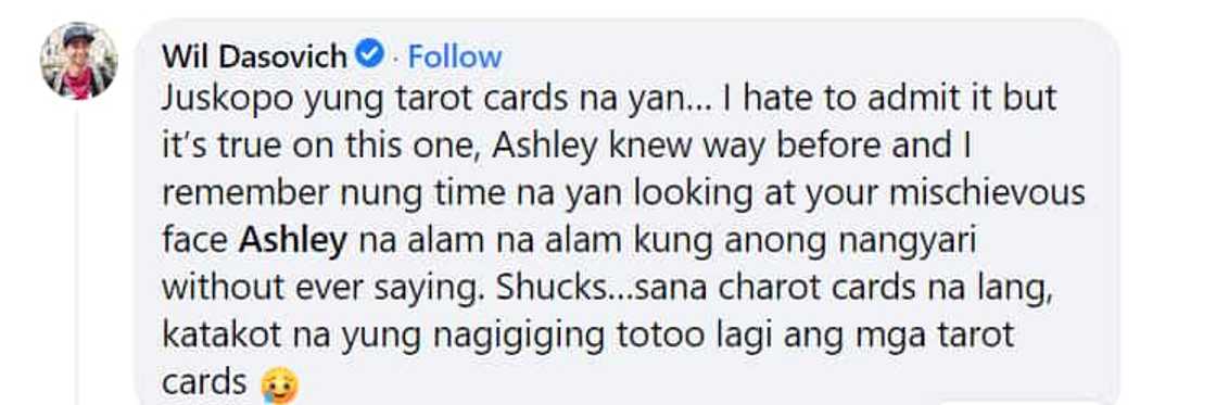 Wil Dasovich, pinatotohanang nahulaan ng kapatid ni Alodia Gosiengfiao ang paghihiwalay nila Wil Dasovich, pinatotohanang nahulaan ng kapatid ni Alodia Gosiengfiao ang paghihiwalay nila