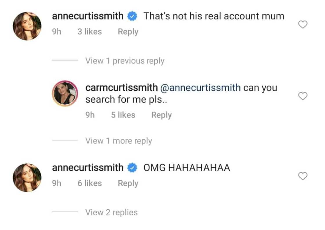 Anne Curtis' mother tags wrong Hyun Bin in viral online post; actress reacts Anne Curtis' mother tags wrong Hyun Bin in viral online post; actress reacts