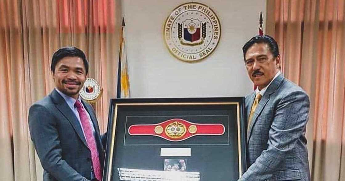 Celebrities at netizens, nagbigay ng suporta sa Pambansang Kamao: “Go Manny!” Celebrities at netizens, nagbigay ng suporta sa Pambansang Kamao: “Go Manny!”