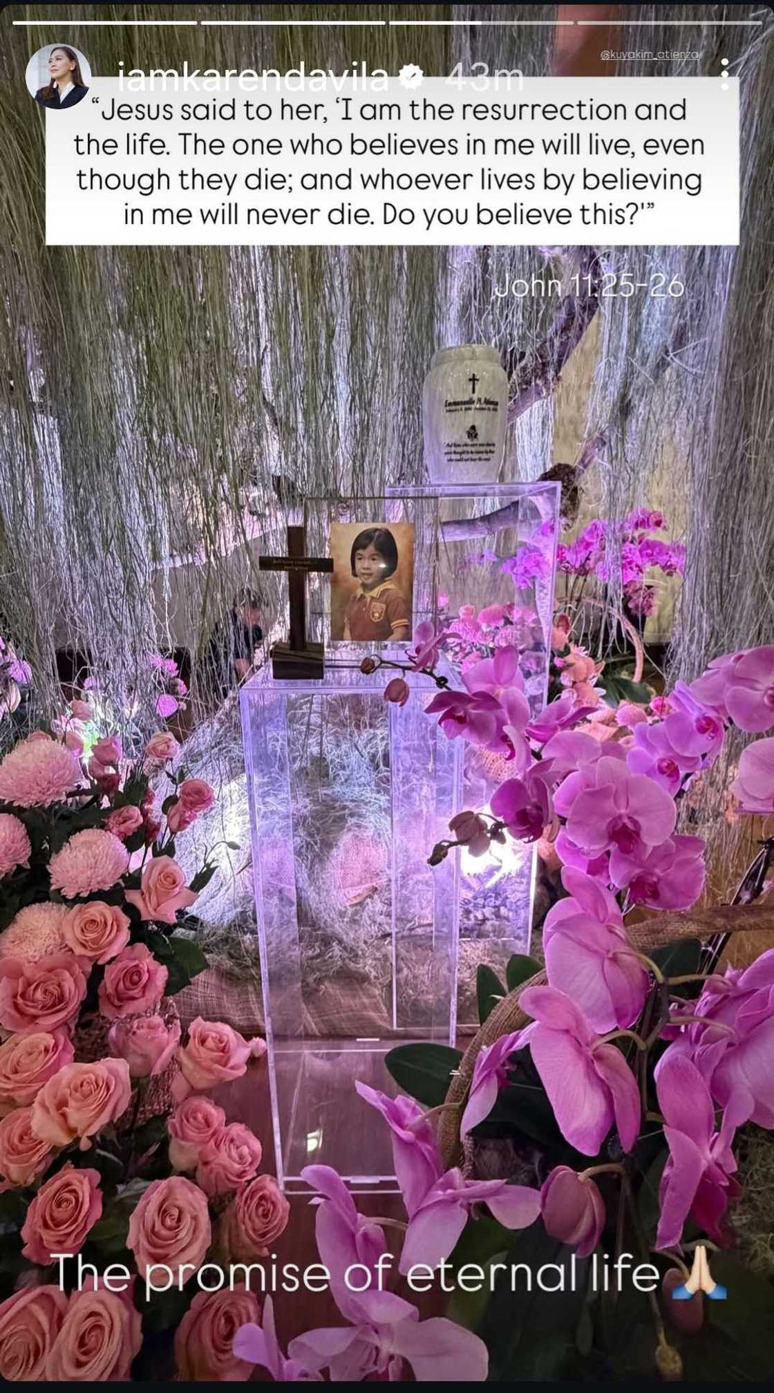 Karen Davila honors Emman Atienza with heartfelt wake tribute