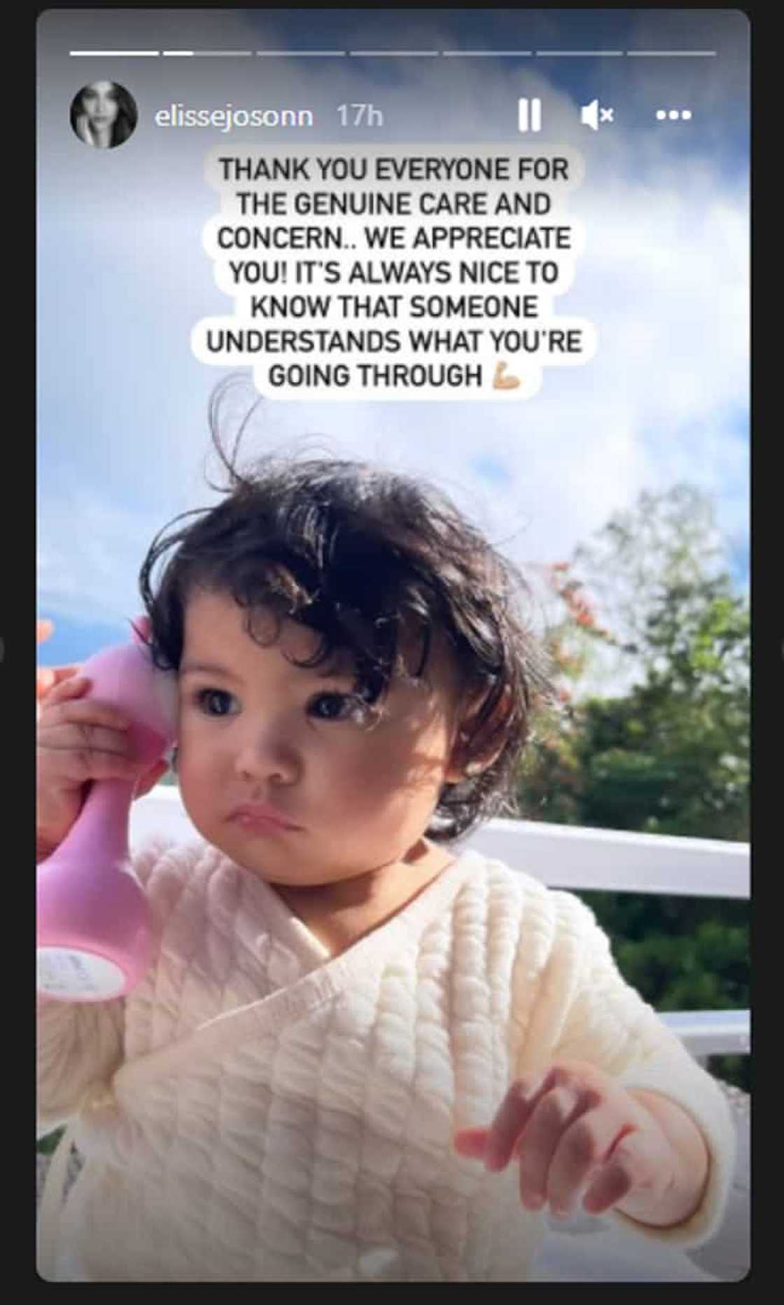 Elisse Joson thanks people who showed their concern for her family following her cryptic post Elisse Joson thanks people who showed their concern for her family following her cryptic post