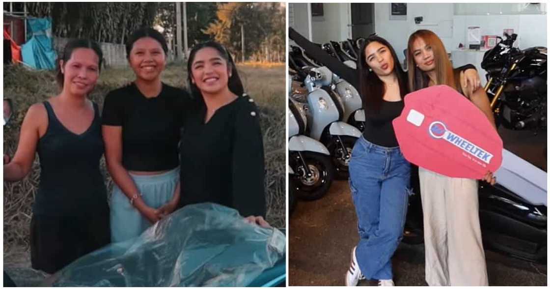 Andrea Brillantes, sinorpresa ng motor ang dalawang kasambahay nila Andrea Brillantes, sinorpresa ng motor ang dalawang kasambahay nila