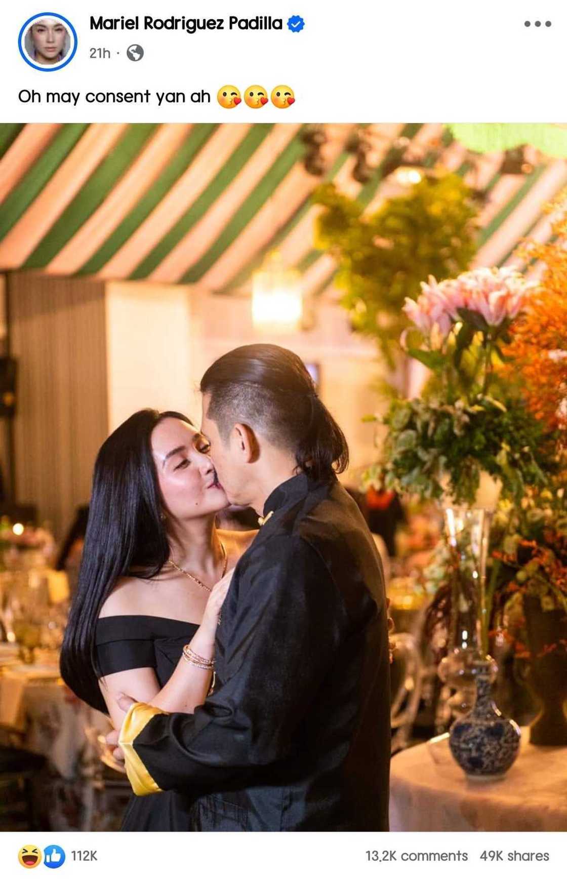 Palitan nina Mariel at Robin Padilla tungkol sa usaping consent, viral