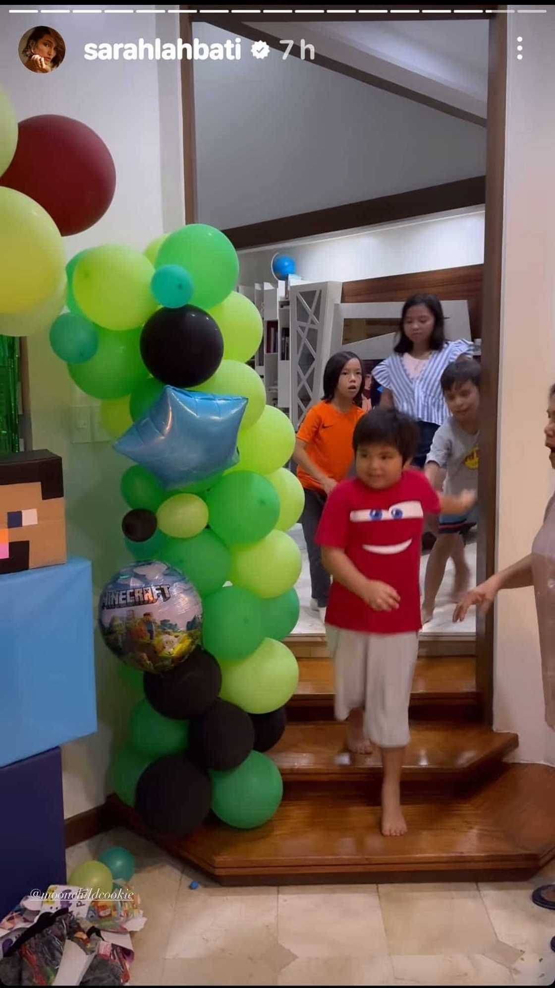 Sarah Lahbati shares video of Kai Gutierrez celebrating birthday with her Sarah Lahbati shares video of Kai Gutierrez celebrating birthday with her