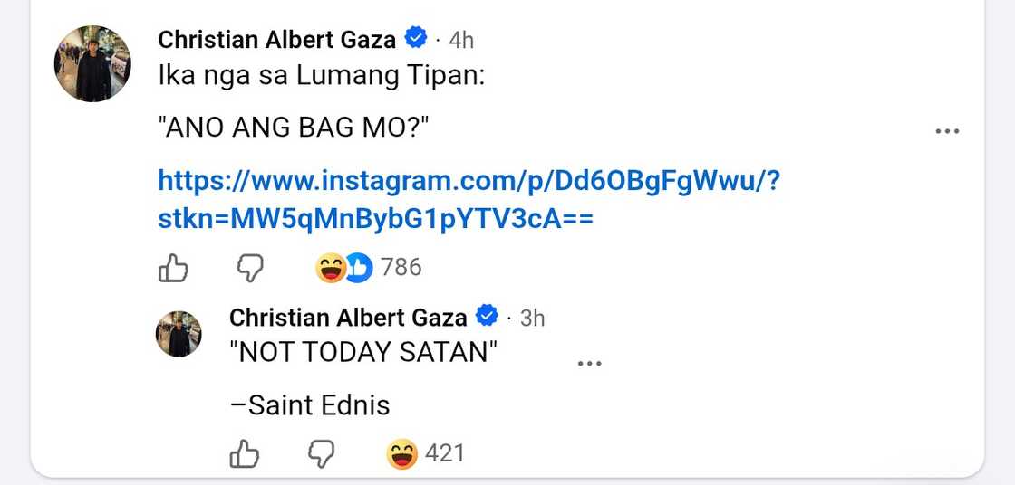 Xian Gaza, may patutsada kay Patrick Garcia, ibinahagi ang convo nila ng mga anak Xian Gaza, may patutsada kay Patrick Garcia, ibinahagi ang convo nila ng mga anak