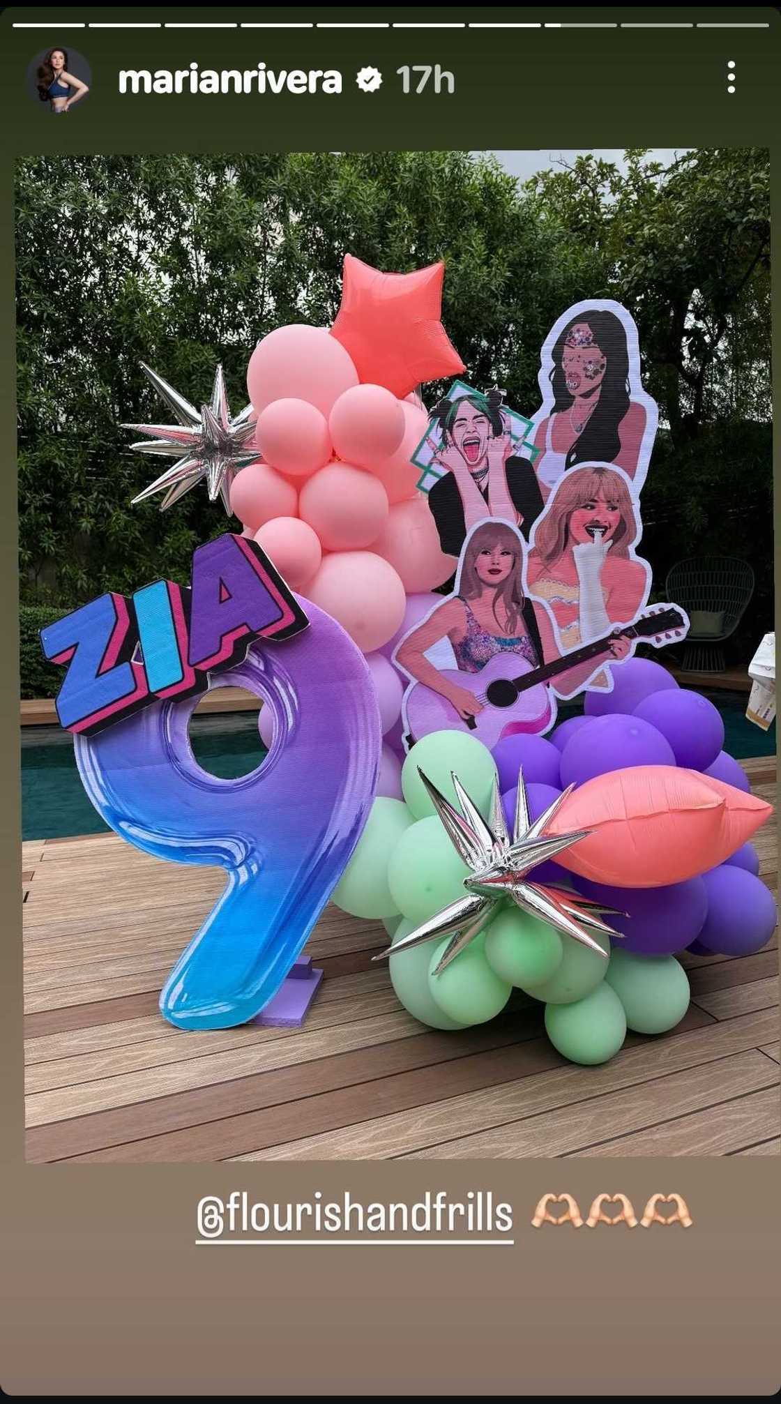 Marian Rivera, ipinasilip ang masayang birthday party ni Zia Dantes Marian Rivera, ipinasilip ang masayang birthday party ni Zia Dantes