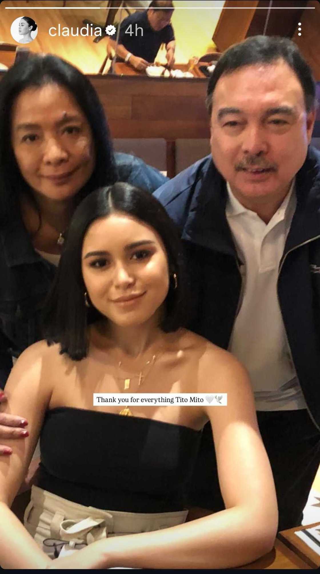 Claudia Barretto pays tribute to late uncle Mito Barretto Claudia Barretto pays tribute to late uncle Mito Barretto