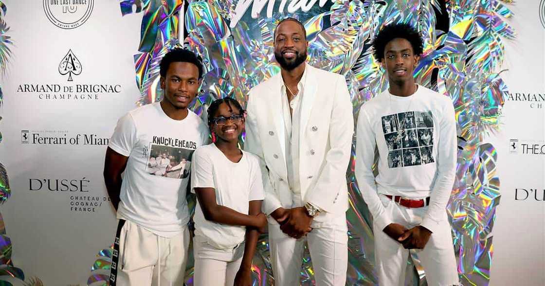 Dwayne Wade kids Dwayne Wade kids