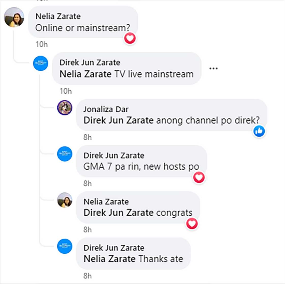 Direk Jun Zarate, sinabing sa "GMA-7 pa rin, new hosts" ang "Eat Bulaga Kapuso" Direk Jun Zarate, sinabing sa "GMA-7 pa rin, new hosts" ang "Eat Bulaga Kapuso"