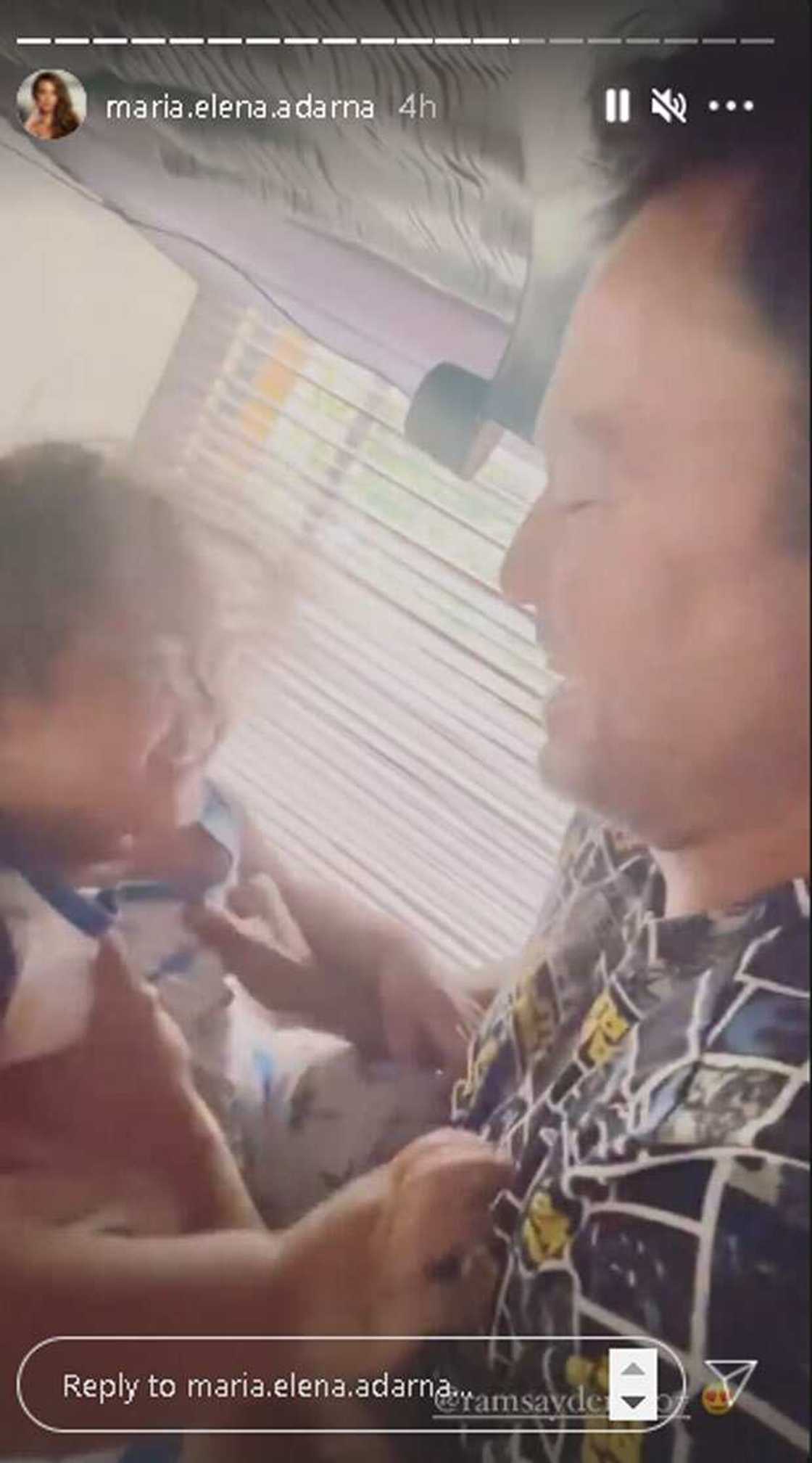 Tito Derek Ramsay and Elias Modesto's bonding moment goes viral Tito Derek Ramsay and Elias Modesto's bonding moment goes viral