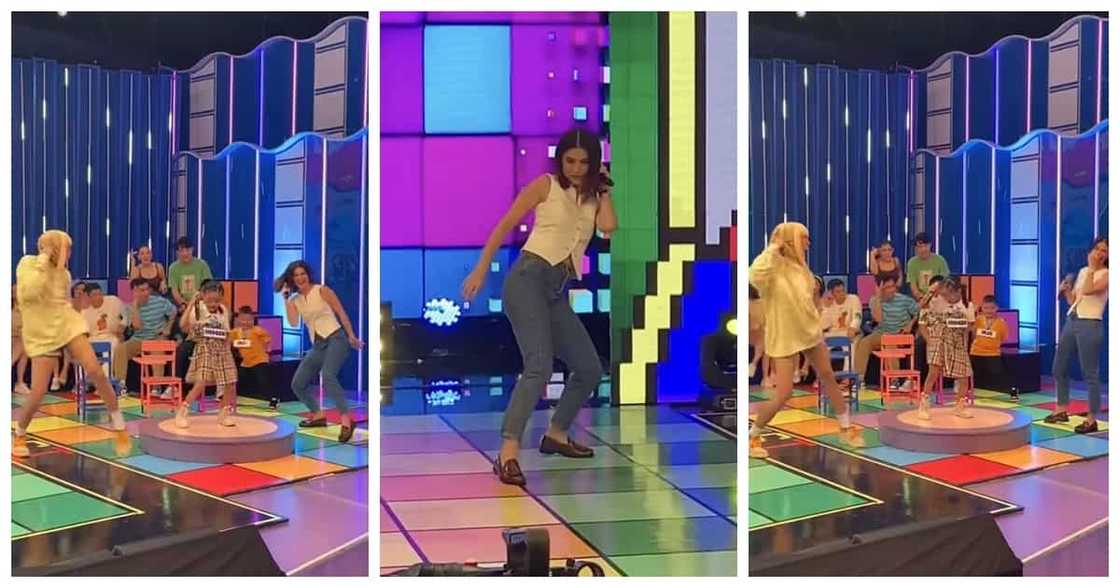 Anne Curtis, sinubukang gayahin ang sayaw ng isang contestant Anne Curtis, sinubukang gayahin ang sayaw ng isang contestant
