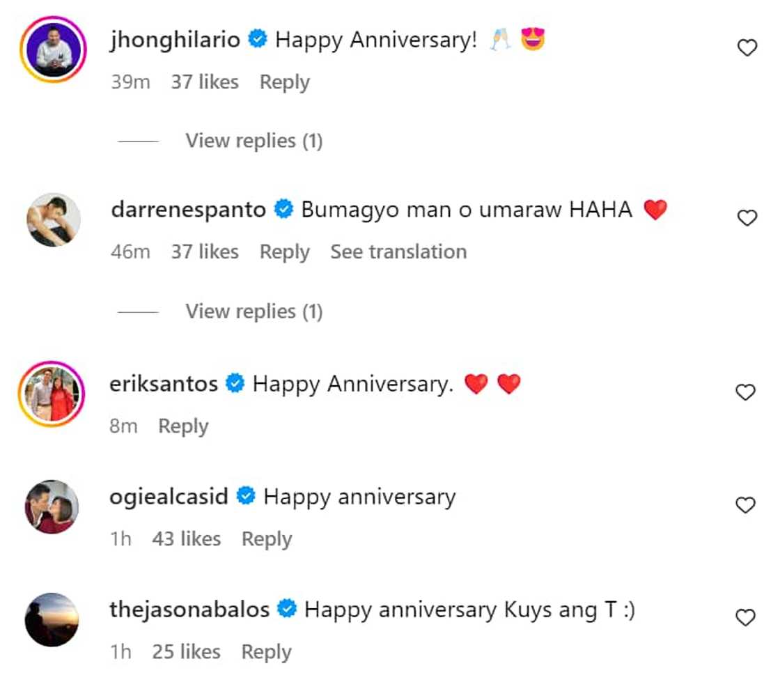Vhong Navarro, may sweet anniversary message kay Tanya Bautista; celebs, binati ang couple Vhong Navarro, may sweet anniversary message kay Tanya Bautista; celebs, binati ang couple