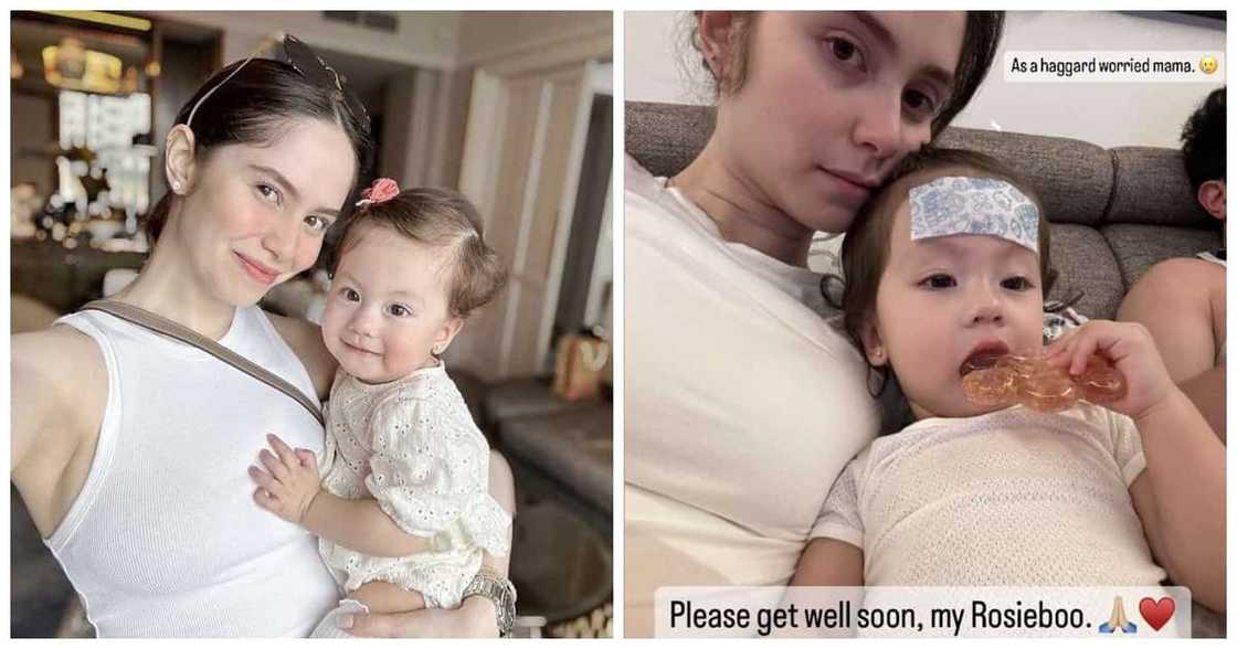 Jessy Mendiola posts selfie with Baby Rosie: "As a haggard worried mama" Jessy Mendiola posts selfie with Baby Rosie: "As a haggard worried mama"