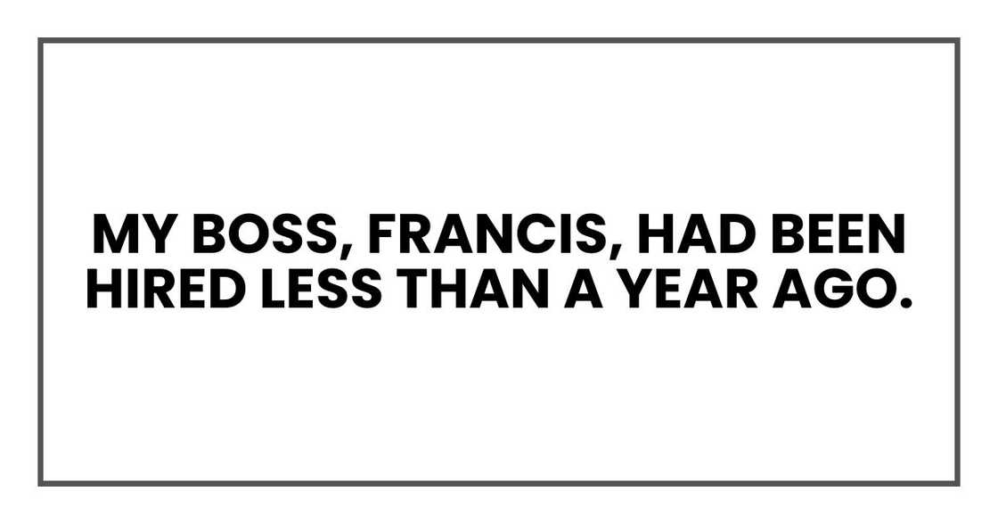 My boss, Mark, had been hired less than a year ago. My boss, Mark, had been hired less than a year ago.