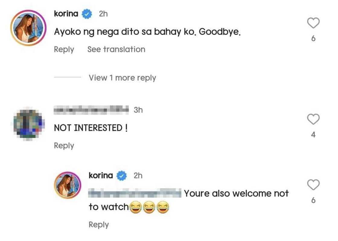 Korina Sanchez sa mga bashers ng kanyang post kay Enrile: "Ayoko ng nega dito"