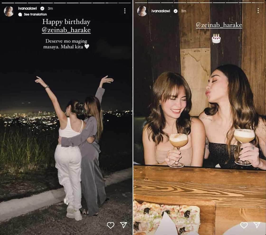 Ivana Alawi, may sweet na birthday greeting para kay Zeinab Harake Ivana Alawi, may sweet na birthday greeting para kay Zeinab Harake