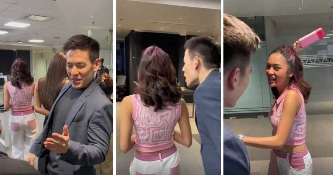 Video ng pag-prank ni Jake Ejercito kay Kim Chiu, viral: “Jakey pranks Kimmy” Video ng pag-prank ni Jake Ejercito kay Kim Chiu, viral: “Jakey pranks Kimmy”