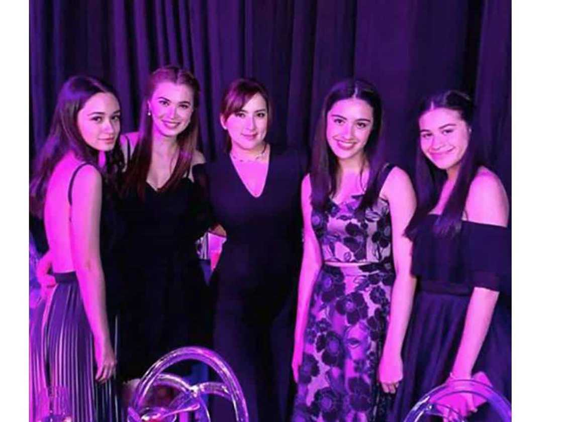 Celebrities who showed up during the lavish debut party of Frankie Pangilinan Celebrities who showed up during the lavish debut party of Frankie Pangilinan