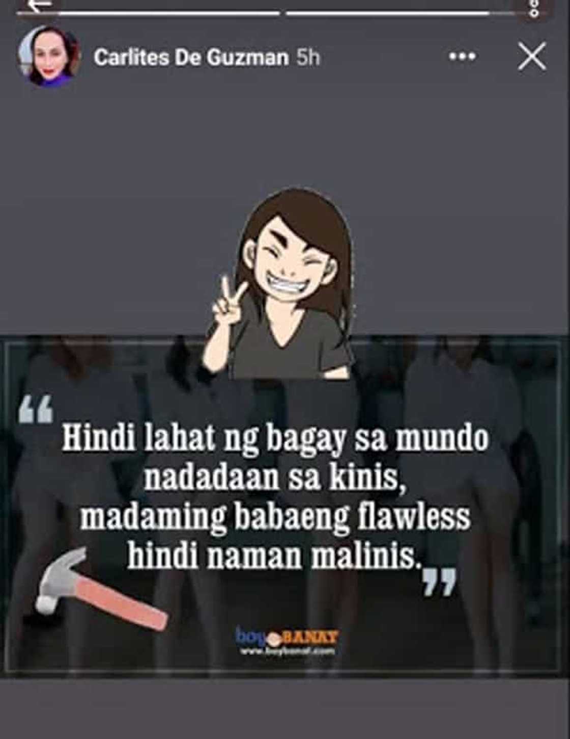 Alden Richards' manager makes cryptic post about "babaeng flawless hindi naman malinis" Alden Richards' manager makes cryptic post about "babaeng flawless hindi naman malinis"