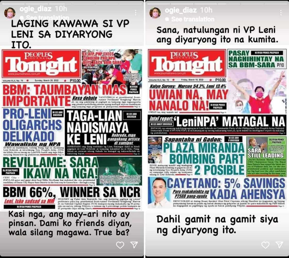 Ogie Diaz calls out tabloid newspaper for its headlines: “Lubus-lubusin niyo na ang paninira” Ogie Diaz calls out tabloid newspaper for its headlines: “Lubus-lubusin niyo na ang paninira”