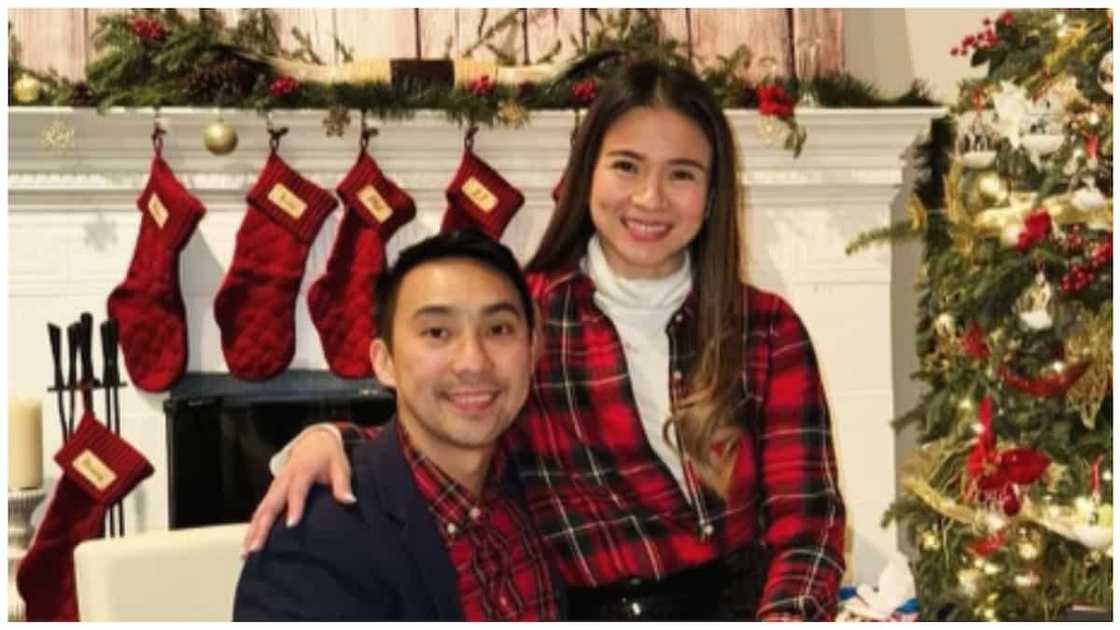 LJ Reyes, masayang ibinahagi ang first Christmas family photo nila ni Philip LJ Reyes, masayang ibinahagi ang first Christmas family photo nila ni Philip