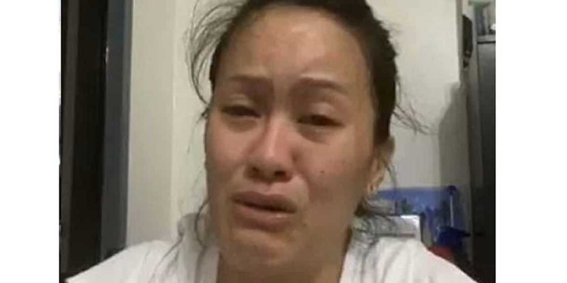 Gladys Guevarra cries after her fiancé allegedly left her & stole some of her money Gladys Guevarra cries after her fiancé allegedly left her & stole some of her money