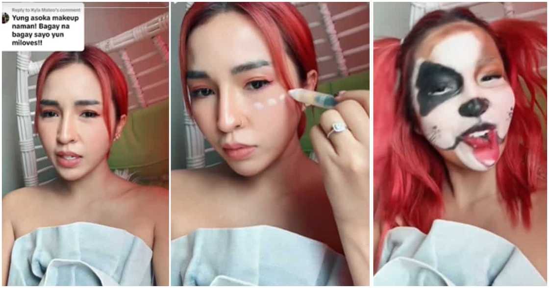 Jelai Andres, kinaaliwan sa kanyang 'Asoka Makeup Challenge' entry Jelai Andres, kinaaliwan sa kanyang 'Asoka Makeup Challenge' entry
