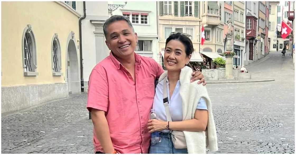 Bernadette Sembrano at ang mister niya, na-pickpocket sa Switzerland Bernadette Sembrano at ang mister niya, na-pickpocket sa Switzerland