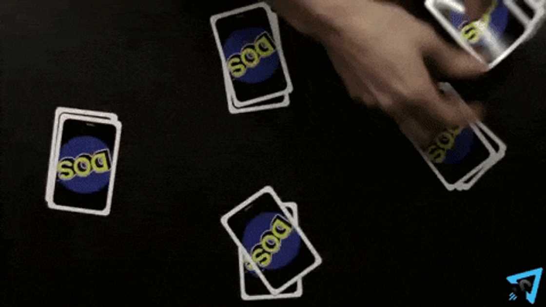 DOS card game DOS card game