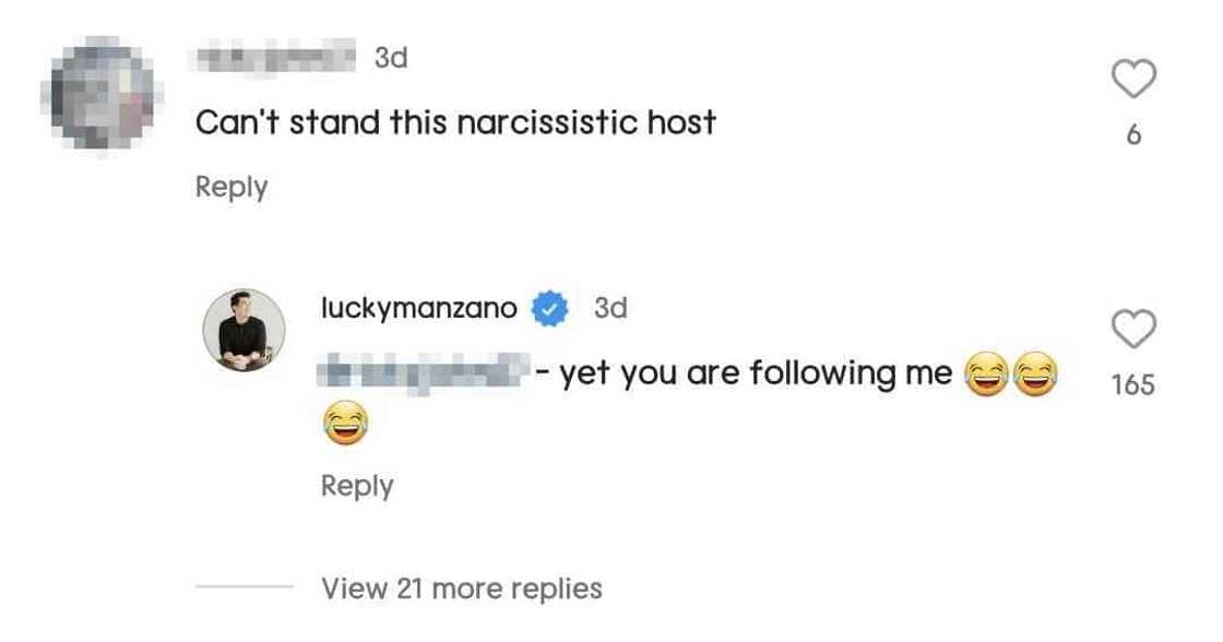 Luis Manzano sa nagsabing 'narcissistic' siya: "Yet you are following me" Luis Manzano sa nagsabing 'narcissistic' siya: "Yet you are following me"