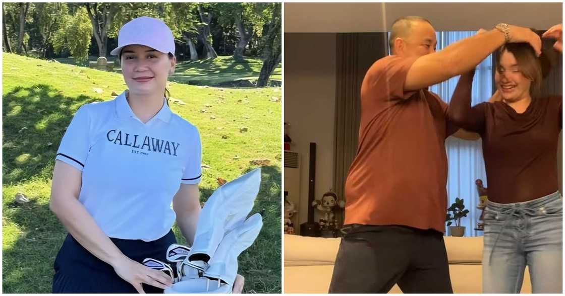 Nadine Samonte on shooting a TikTok trend with her husband: "Sabi ko pretend lang eh" Nadine Samonte on shooting a TikTok trend with her husband: "Sabi ko pretend lang eh"