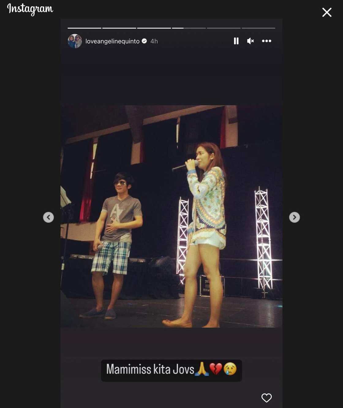 Yeng Constantino at Angeline Quinto, nagdadalamhati sa pagpanaw ni Jovit Baldivino Yeng Constantino at Angeline Quinto, nagdadalamhati sa pagpanaw ni Jovit Baldivino