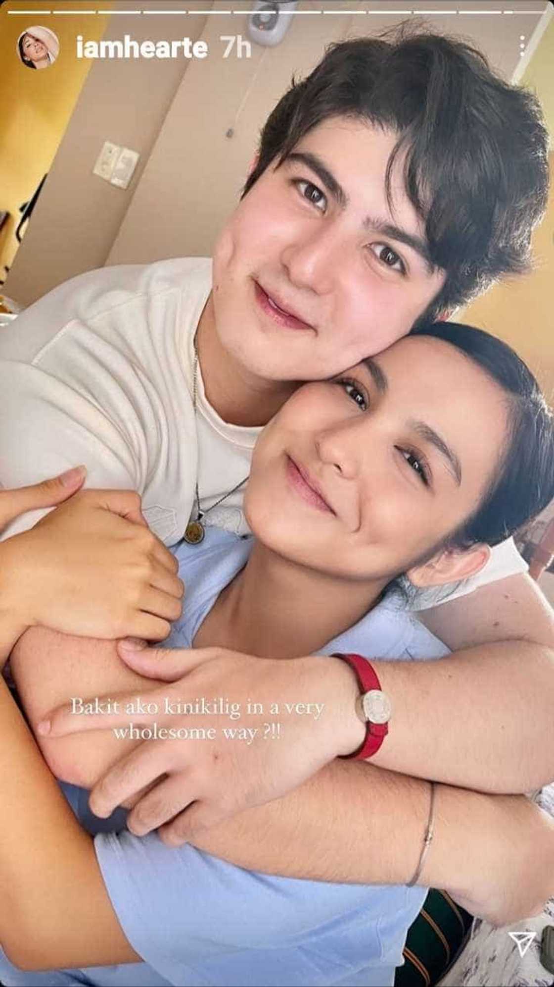 Heart Evangelista, kinilig sa sweetness nina Mavy Legaspi at Kyline Alcantara Heart Evangelista, kinilig sa sweetness nina Mavy Legaspi at Kyline Alcantara