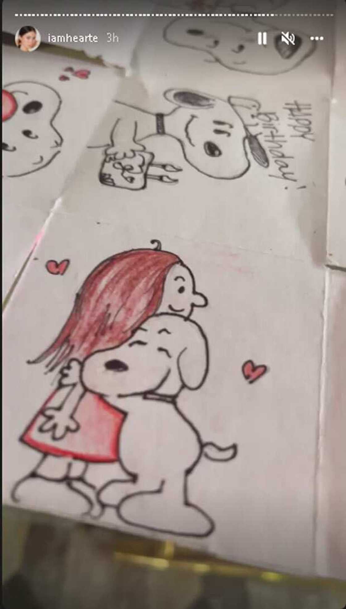 Handcrafted birthday card na ginawa ng anak ni Chiz Escudero para kay Heart, ibinahagi ng aktres Handcrafted birthday card na ginawa ng anak ni Chiz Escudero para kay Heart, ibinahagi ng aktres