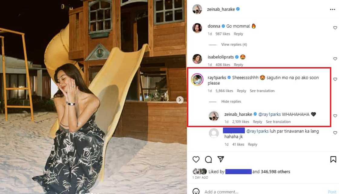 Bobby Ray Parks Jr. kay Zeinab Harake: "Sagutin mo na po ako soon please" Bobby Ray Parks Jr. kay Zeinab Harake: "Sagutin mo na po ako soon please"