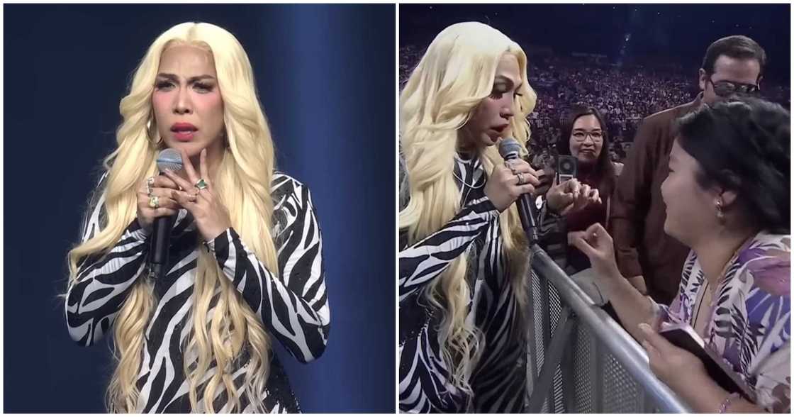 Vice Ganda, naantig sa binigay ng isang Pinay fan sa kanya sa 'ASAP' show sa England Vice Ganda, naantig sa binigay ng isang Pinay fan sa kanya sa 'ASAP' show sa England