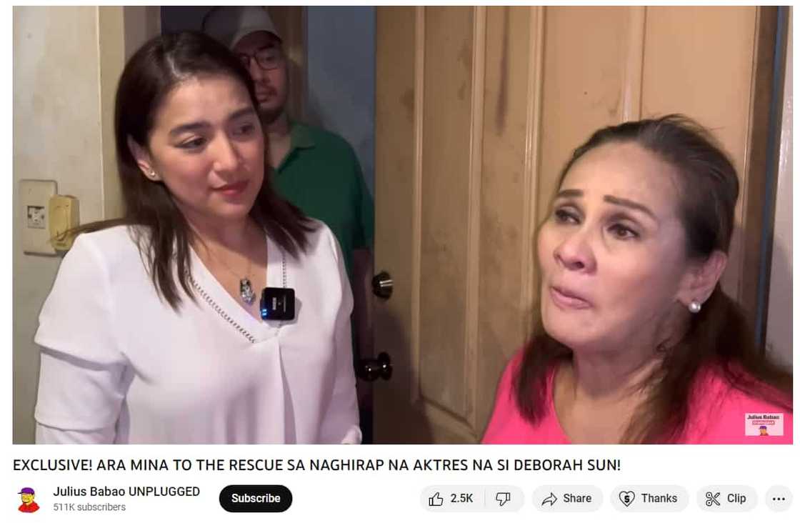 Ara Mina at Deborah Sun, emosyonal sa muli nilang pagkikita Ara Mina at Deborah Sun, emosyonal sa muli nilang pagkikita