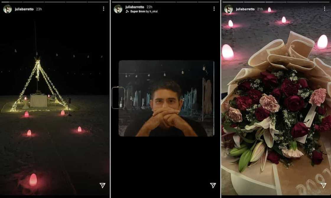 Gerald Anderson, naghanda ng bonggang date night by the beach para kay Julia Barretto Gerald Anderson, naghanda ng bonggang date night by the beach para kay Julia Barretto