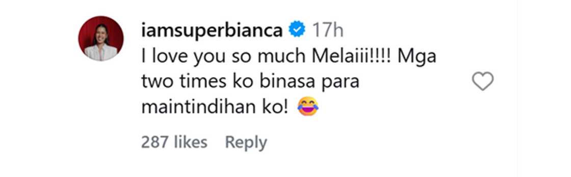 Melai Cantiveros, may nakakaantig at kwelang birthday message para kay Bianca Gonzalez Melai Cantiveros, may nakakaantig at kwelang birthday message para kay Bianca Gonzalez