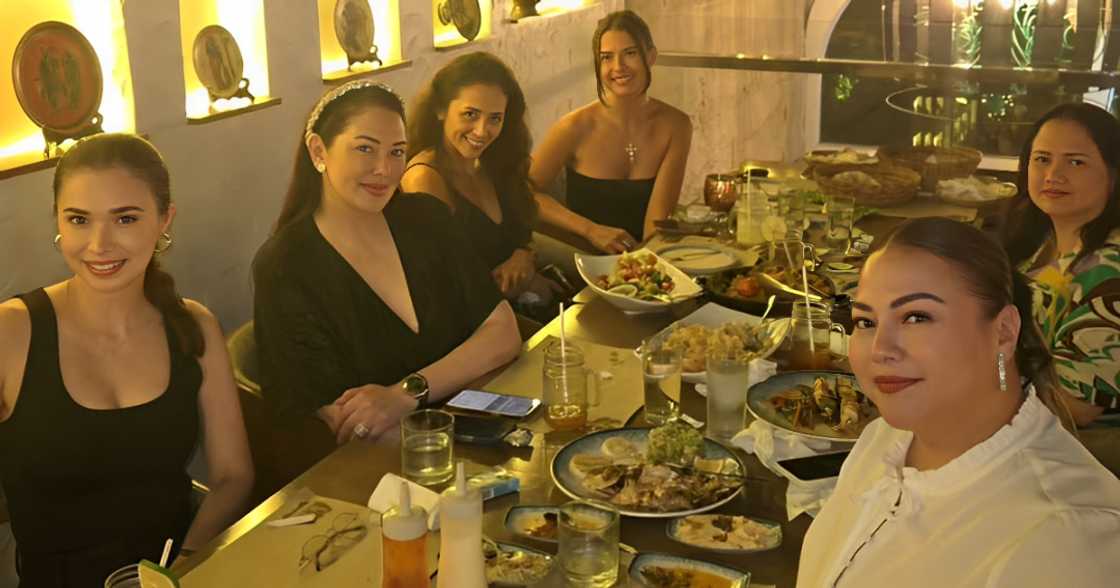 Sunshine Cruz, ipinasilip ang get-together kasama sina Priscilla Meirelles, Karla Estrada at iba pa