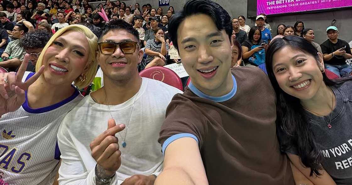 Ryan Bang at fiancée, nag-double date kina Vice Ganda, Ion Perez; pic ng sweet bonding, viral Ryan Bang at fiancée, nag-double date kina Vice Ganda, Ion Perez; pic ng sweet bonding, viral