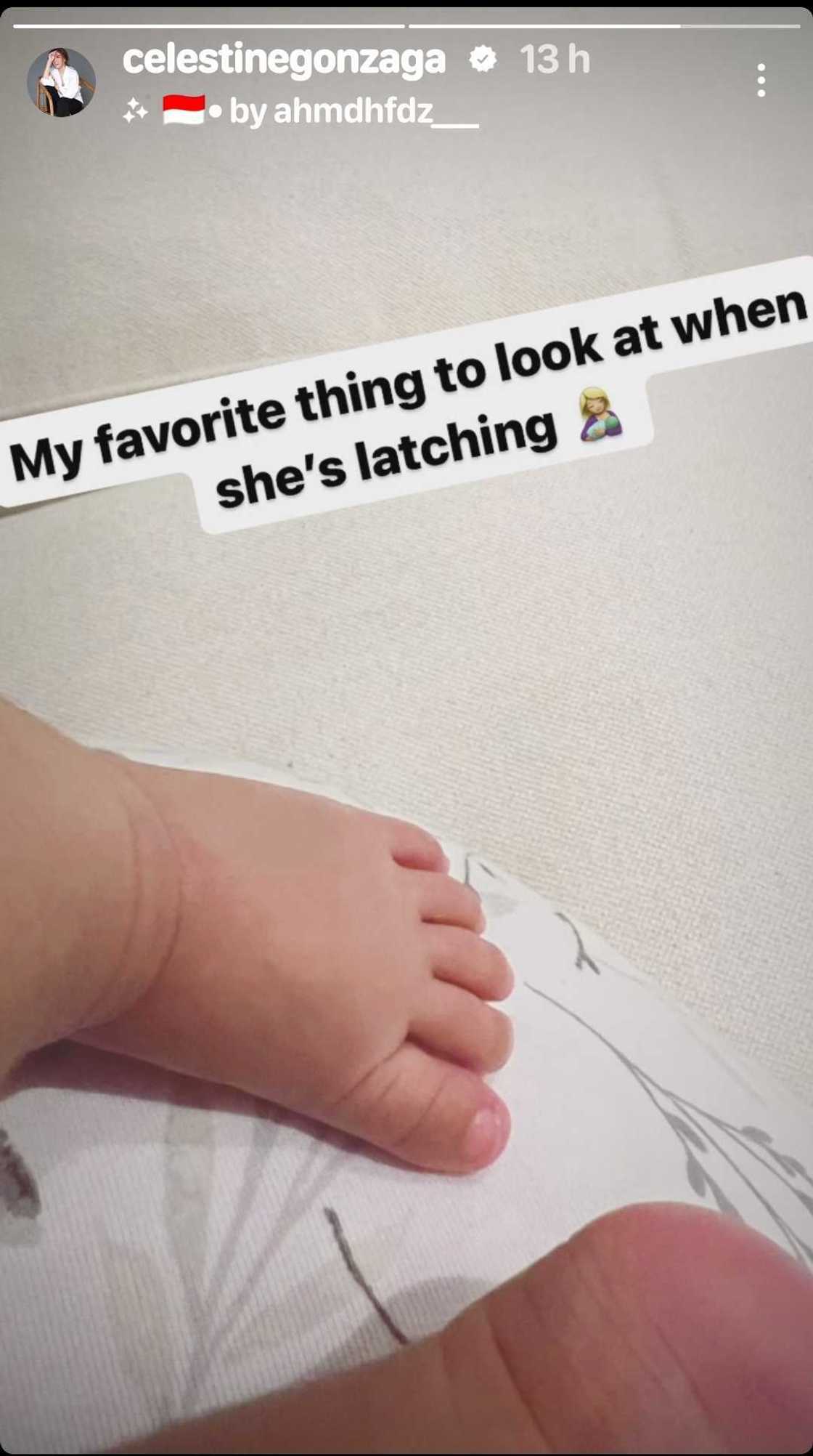 Toni Gonzaga gushes over daughter Baby Polly’s cute little feet