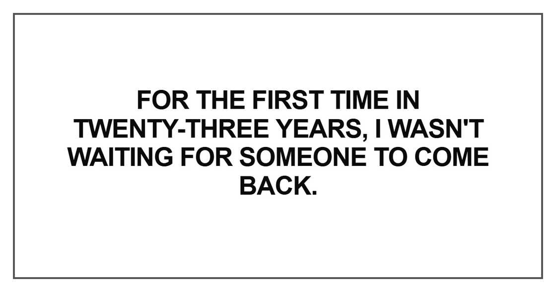 for the first time in twenty-three years