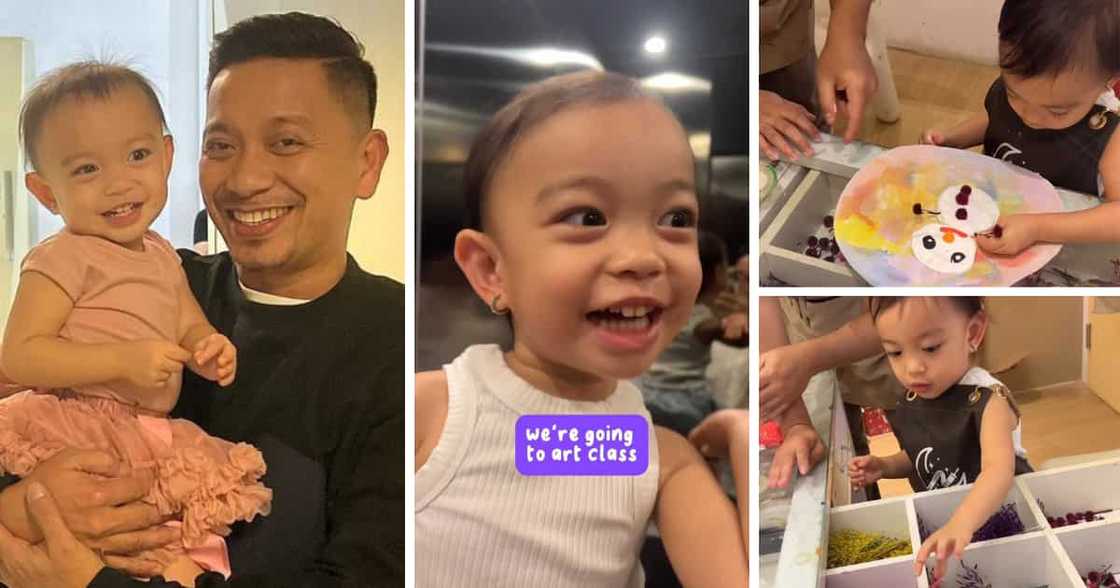 Anak ni Jhong Hilario na si Sarina, kinagiliwan dahil sa video ng first art class niya Anak ni Jhong Hilario na si Sarina, kinagiliwan dahil sa video ng first art class niya