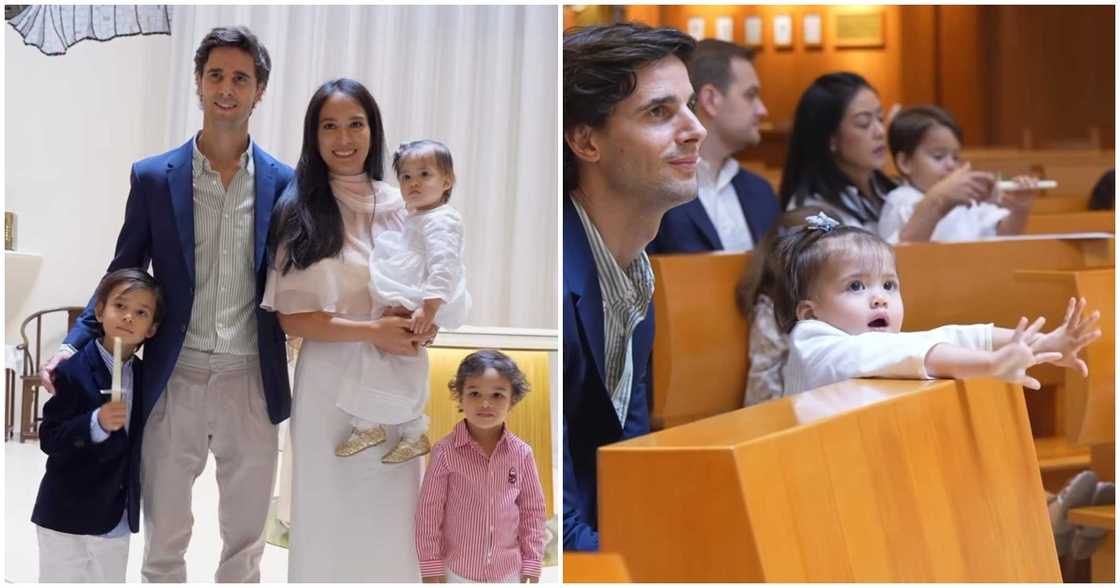 Isabelle Daza gives a glimpse into Baby Esmeralda's baptism