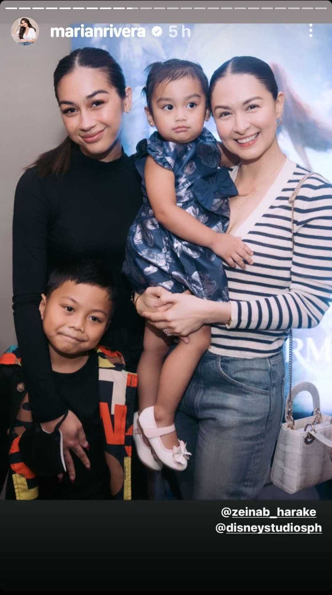 Zeinab Harake and kids' adorable snaps with Marian Rivera and Zia Dantes go viral Zeinab Harake and kids' adorable snaps with Marian Rivera and Zia Dantes go viral