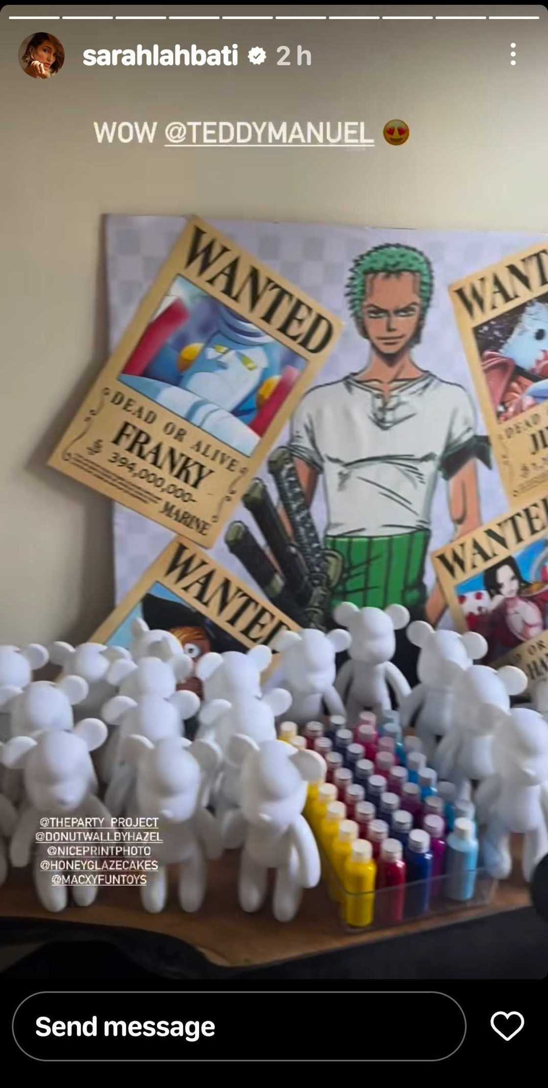 Sarah Lahbati shares glimpses into Zion Gutierrez’s ‘One Piece’- themed birthday celebration at home Sarah Lahbati shares glimpses into Zion Gutierrez’s ‘One Piece’- themed birthday celebration at home