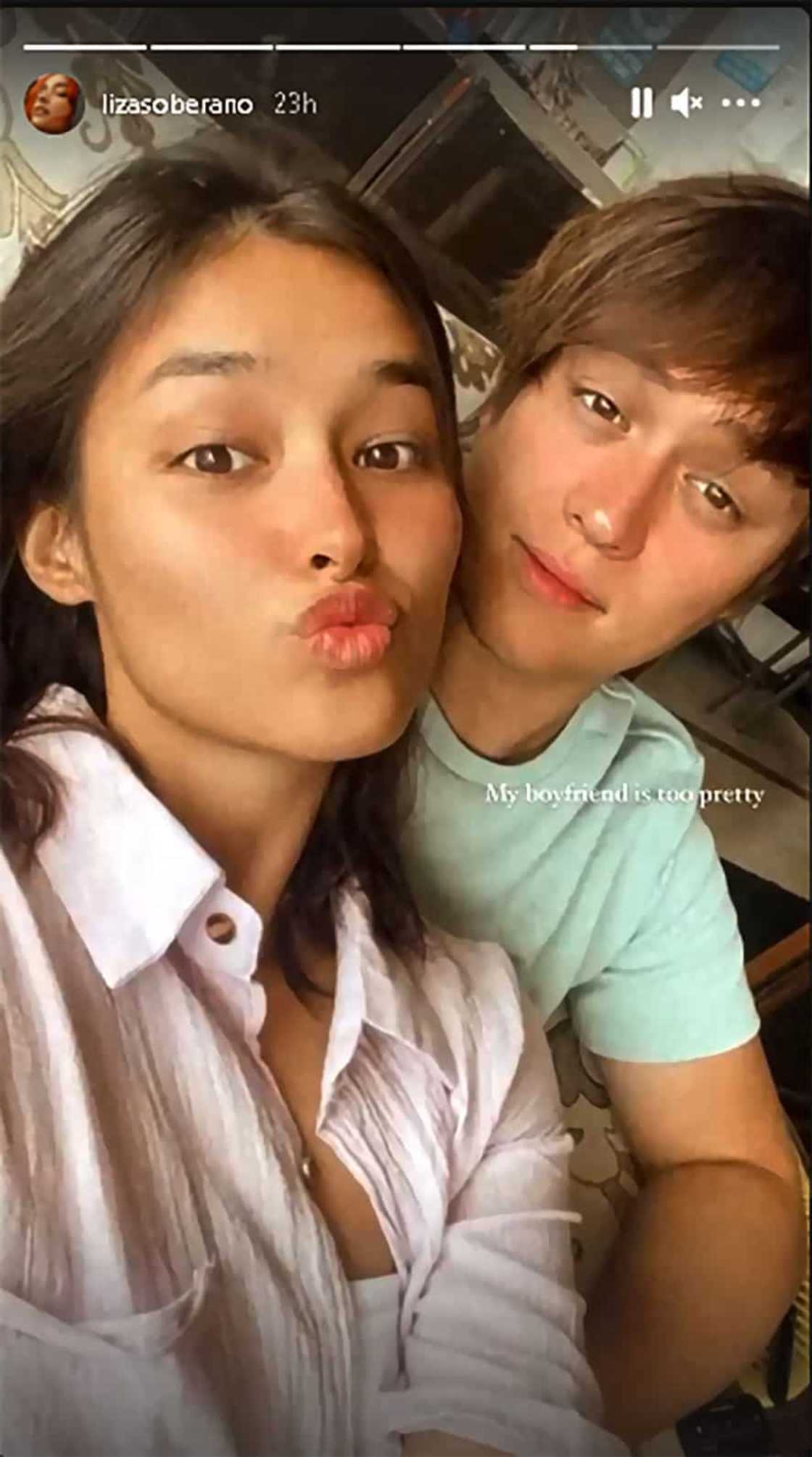 Liza Soberano, pinuri ang pagka “pretty” ng kanyang BF na si Enrique Gil