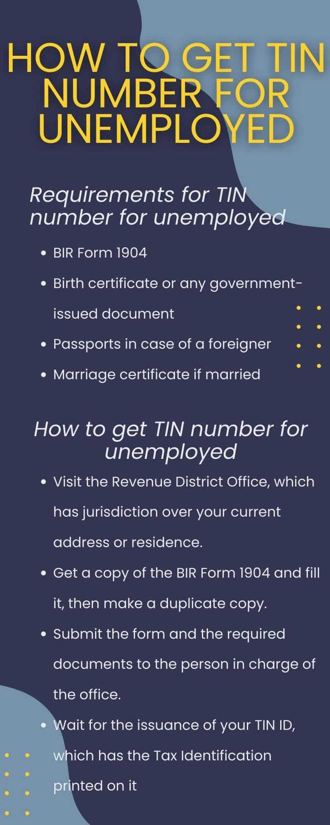 How to get TIN number for unemployed How to get TIN number for unemployed